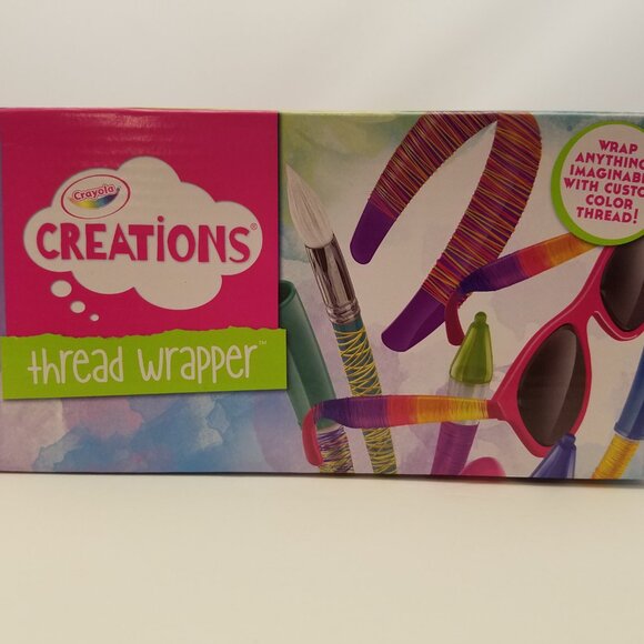 Crayola Creations Thread Wrapper | Wrap Anything with Custom Color Thread | NEW - Picture 5 of 6